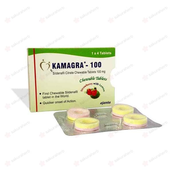 카마그라 폴로 딸기&레몬 (실데나필 Sildenafil 100mg)