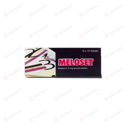 멜로셋 (멜라토닌 Melatonin 3mg)