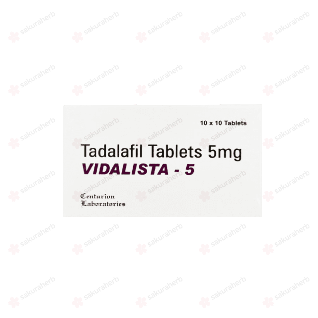 비달리스타 5 ( 타다라필 Tadalafil 5mg )