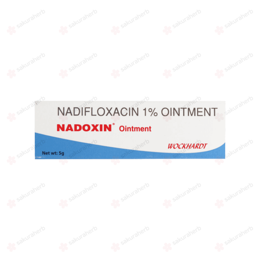 나독신 오인트먼트 (나디플록사신 nadifloxacin 1%)