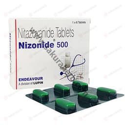 니조나이드 500mg (니타조사나이드 Nitazoxanide 500mg) 360정
