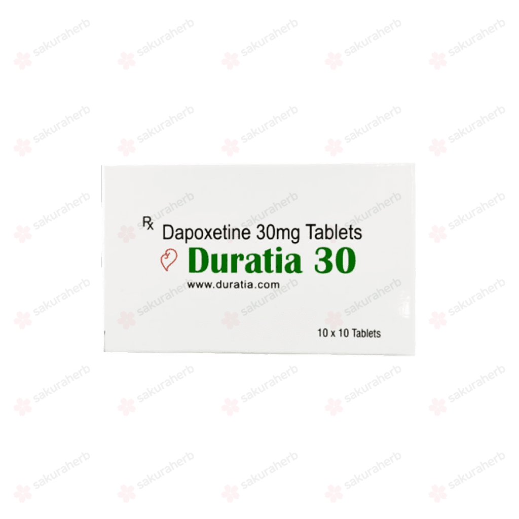 두라티아 30 (다폭세틴 Dapoxetine 30mg)