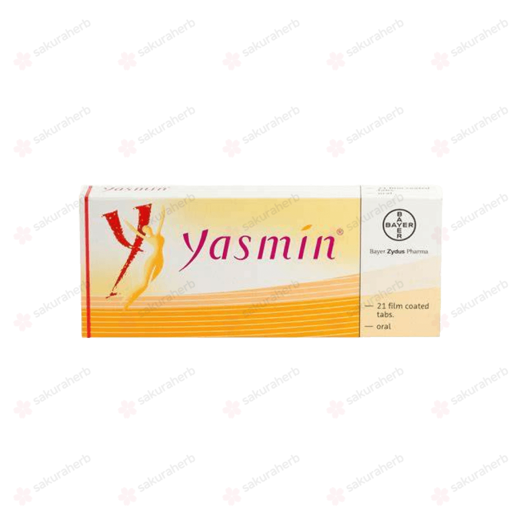 야스민 ( 드로스피레논 + 에치닐에스트라디올 Drospirenone + Ethinyl Estradiol 3mg 0.03mg )