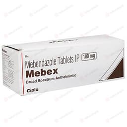 메벡스 100 (메벤다졸 Mebendazole 100mg)