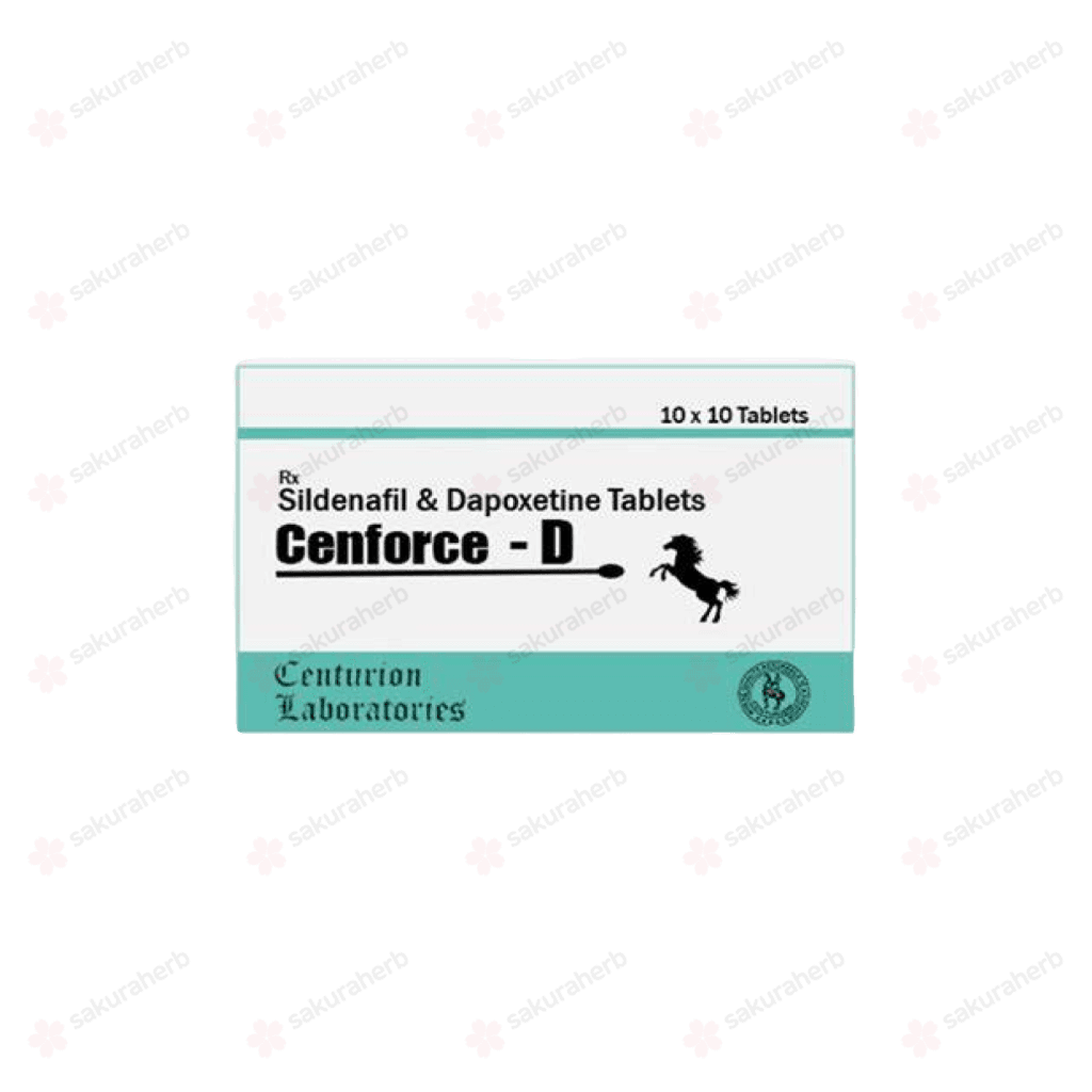 센포스 D (구연산 실데나필 Sildenafil Citrate 100mg + 다폭세틴 Dapoxetine 60mg)