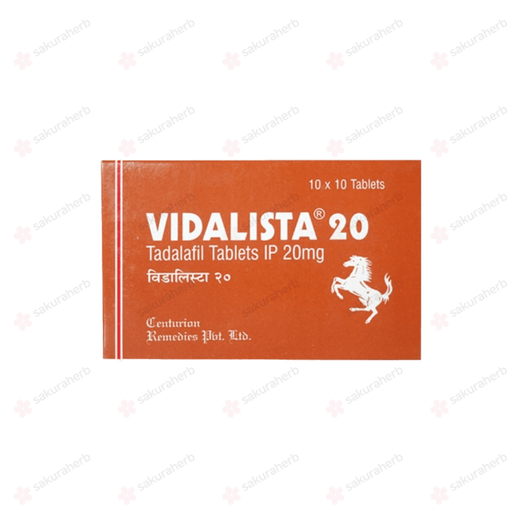 비달리스타 20 (타다라필 Tadalafil 20mg)