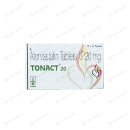 토낙트 – 20 ( 아토르바스타틴 Atorvastatin 20mg )