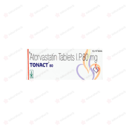 토낙트 – 80 ( 아토르바스타틴 Atorvastatin 80mg )