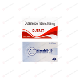 두사트 + 미녹시딜 10 (두타스테리드 Dutasteride 0.5mg + 미녹시딜 Minoxidil 10mg)