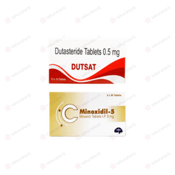 두사트 + 미녹시딜 5 (두타스테리드 Dutasteride 0.5mg + 미녹시딜 Minoxidil 5mg)