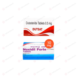 두사트 + 녹시딜 포르테 (두타스테리드 Dutasteride 0.5mg + 미녹시딜 Minoxidil 10mg)