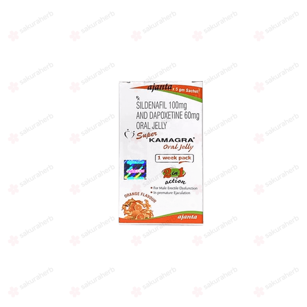 후기 - 슈퍼카마그라 오랄젤리 ( 구연산 실데나필 + 다폭세틴 Sildenafil Citrate + Dapoxetine 100mg+60mg ) - 70팩