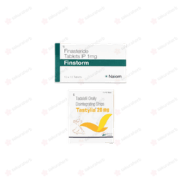 핀스톰 + 타스틸리아 20 ( 피나스테리드 Finasteride 1mg ) + ( 타다라필 tadalafill 20mg )