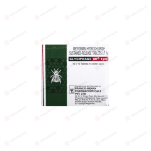 글리시파지 SR 1000mg (메트포르민 Metformin Hydrochloride 1000mg)