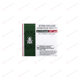 글리시파지 SR 1000mg (메트포르민 Metformin Hydrochloride 1000mg)