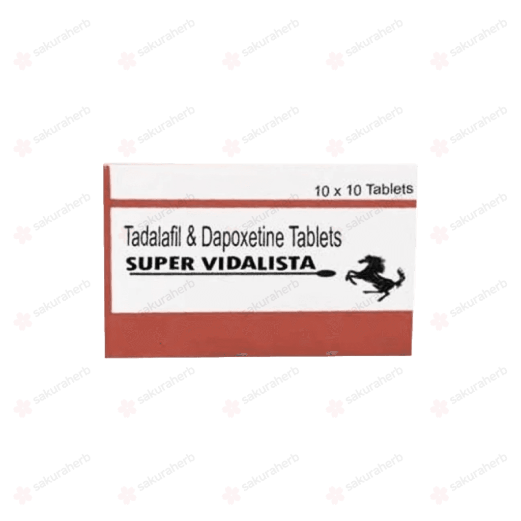 슈퍼 비달리스타 (타다라필 Tadalafil 20mg +다폭세틴 Dapoxetine 60mg)