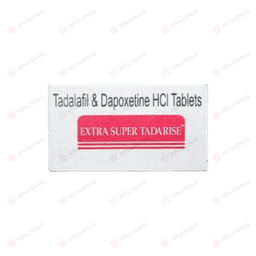 엑스트라 슈퍼 타다라이즈 (타다라필 Tadalafil 40mg +다폭세틴 Dapoxetine 60mg)