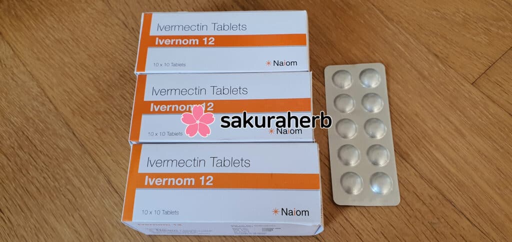 이버멕틴 Ivernom 12mg 300정 구입하였습니다