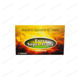 엑스트라 슈퍼 아바나  (아바나필 AVANAFIL 200mg + 다폭세틴 Dapoxetine 60mg)