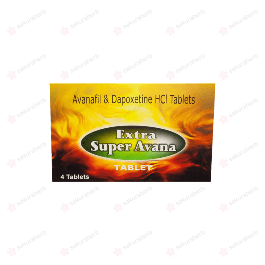 엑스트라 슈퍼 아바나  (아바나필 AVANAFIL 200mg + 다폭세틴 Dapoxetine 60mg)