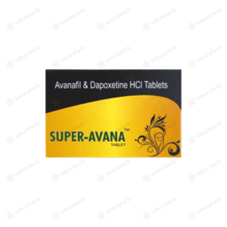 슈퍼 아바나  (아바나필 AVANAFIL 100mg + 다폭세틴 Dapoxetine 60mg)