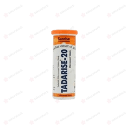 타다라이즈 발포정 (타다라필 Tadalafil 20mg)