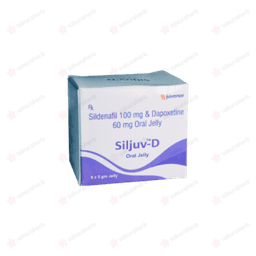 실주브 D 젤리 (구연산 실데나필 Sildenafil Citrate 100mg + 다폭세틴 Dapoxetine 60mg)