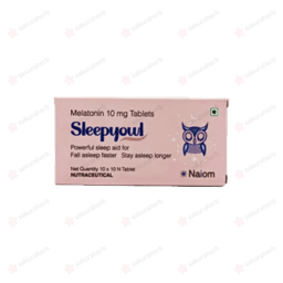 멜라토닌 슬립요울 10mg (멜라토닌 Melatonin 10mg)