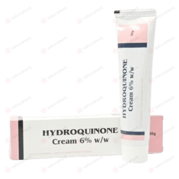 하이드로퀴논 크림 50g (하이드로퀴논 Hydroquinone 6% w/w)