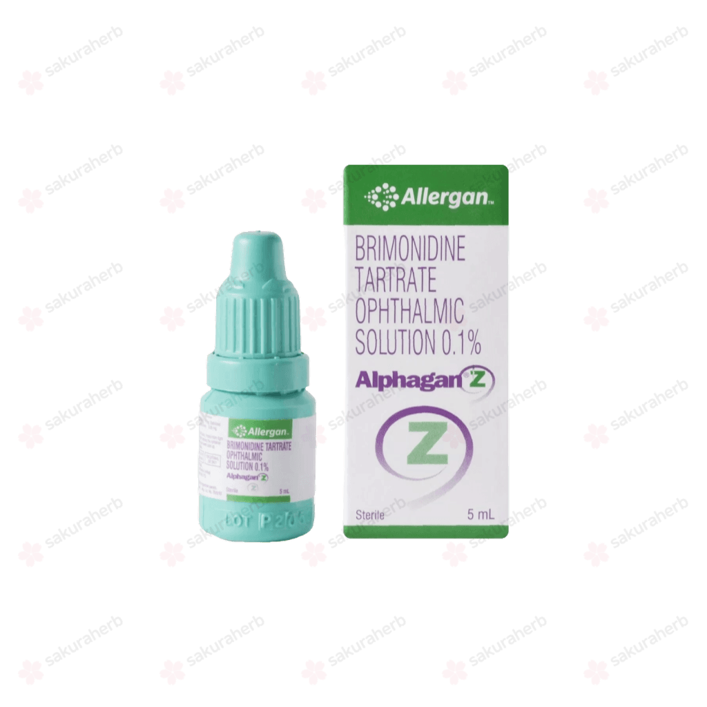 알파간 Z 점안액 ( 브리모니딘타르타르산염 + 스타브라지드 옥시클로 Brimonidine Tartrate 0.1% + Stabilized Oxychloro 0.005% w/v )