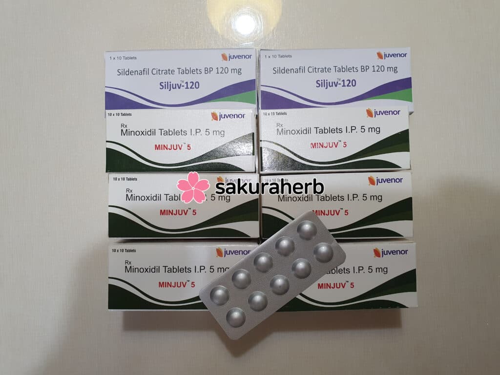 먹는 미녹시딘 민주브 5mg 600정 구매했어요