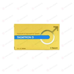 타다트론 D (타다라필 Tadalafil 20mg +다폭세틴 Dapoxetine 60mg)
