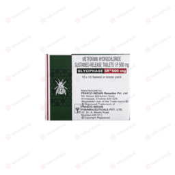 글리시파지 SR 500mg (메트포르민 Metformin Hydrochloride 500mg)