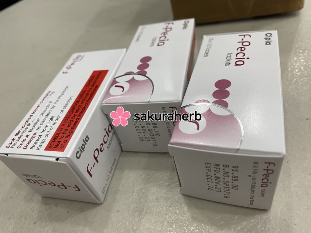 프리미엄 구매 후기 에프-페시아 ( 피나스테리드 Finasteride 1mg )