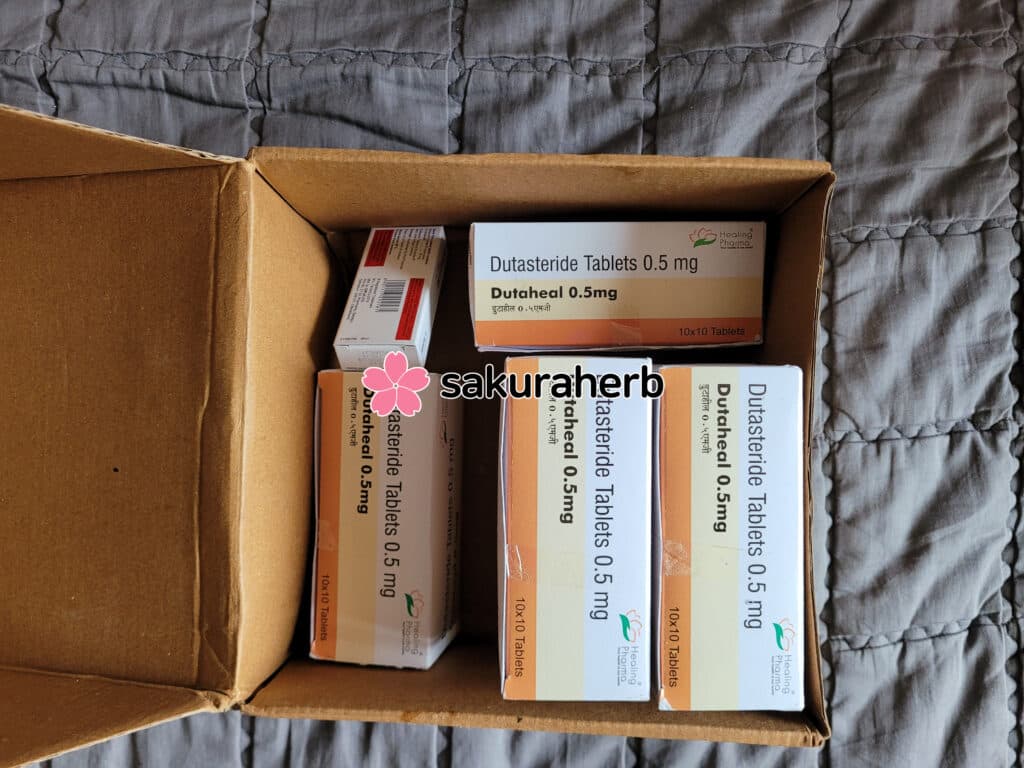두타힐 0.5mg 600정구입했습니다.