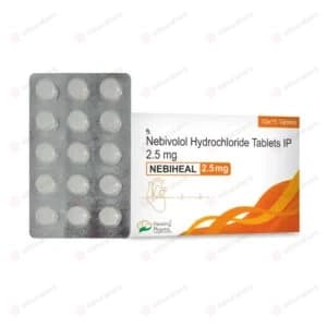 네비힐 2.5 ( 네비볼롤 염산염 Nebivolol Hydrochloride 2.5mg )