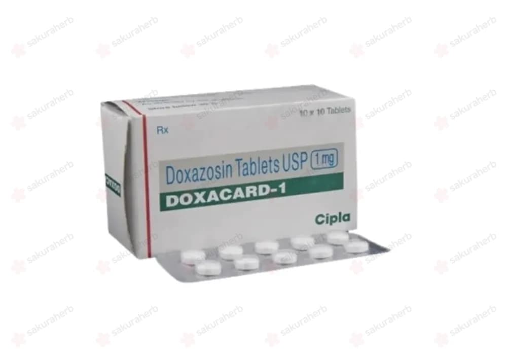 독사카드-1 ( 독사조신 Doxazosin 1mg )