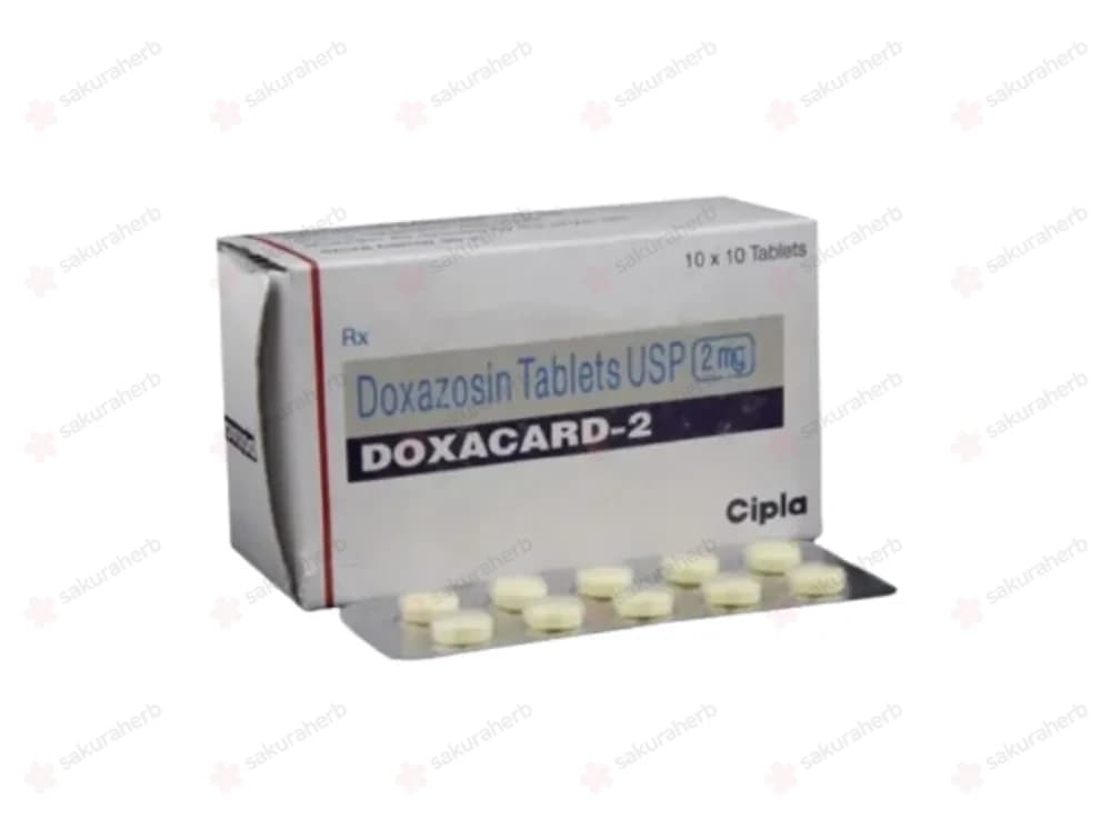 독사카드-2 ( 독사조신 Doxazosin 2mg )