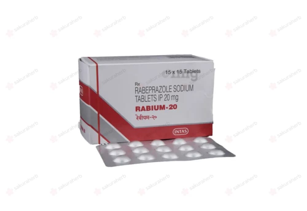 라비움-20 ( 라베프라졸 나트륨 Rabeprazole Sodium 20mg )