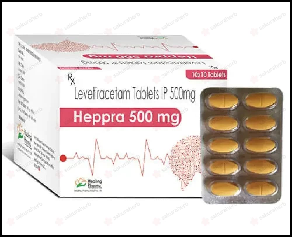 헤프라 500mg ( 레베티라세탐 Levetiracetam 500mg )