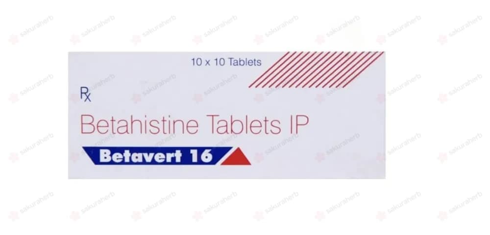 베타베르트 16 ( 베타히스틴 Betahistine 16mg )