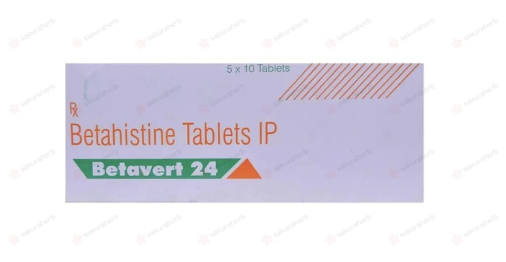 베타베르트 24 ( 베타히스틴 Betahistine 24mg )