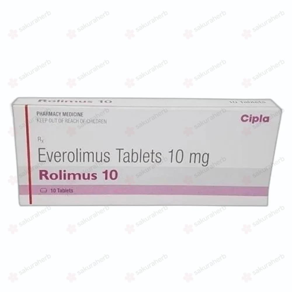롤리무스 10 ( 에베로리무스 Everolimus 10mg )