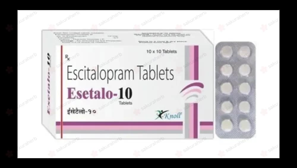 에세탈로-10 ( 에스시탈로프람 Escitalopram 10mg )