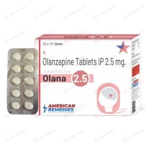 올라나 2.5 ( 올란자핀 Olanzapine 2.5mg )
