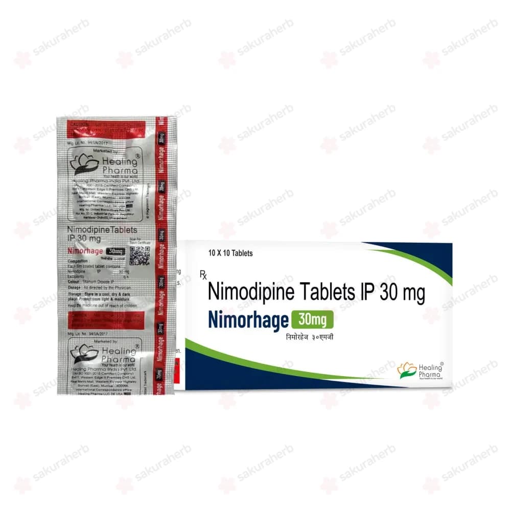 니모르하지 30mg ( 니모디핀 Nimodipine 30mg )