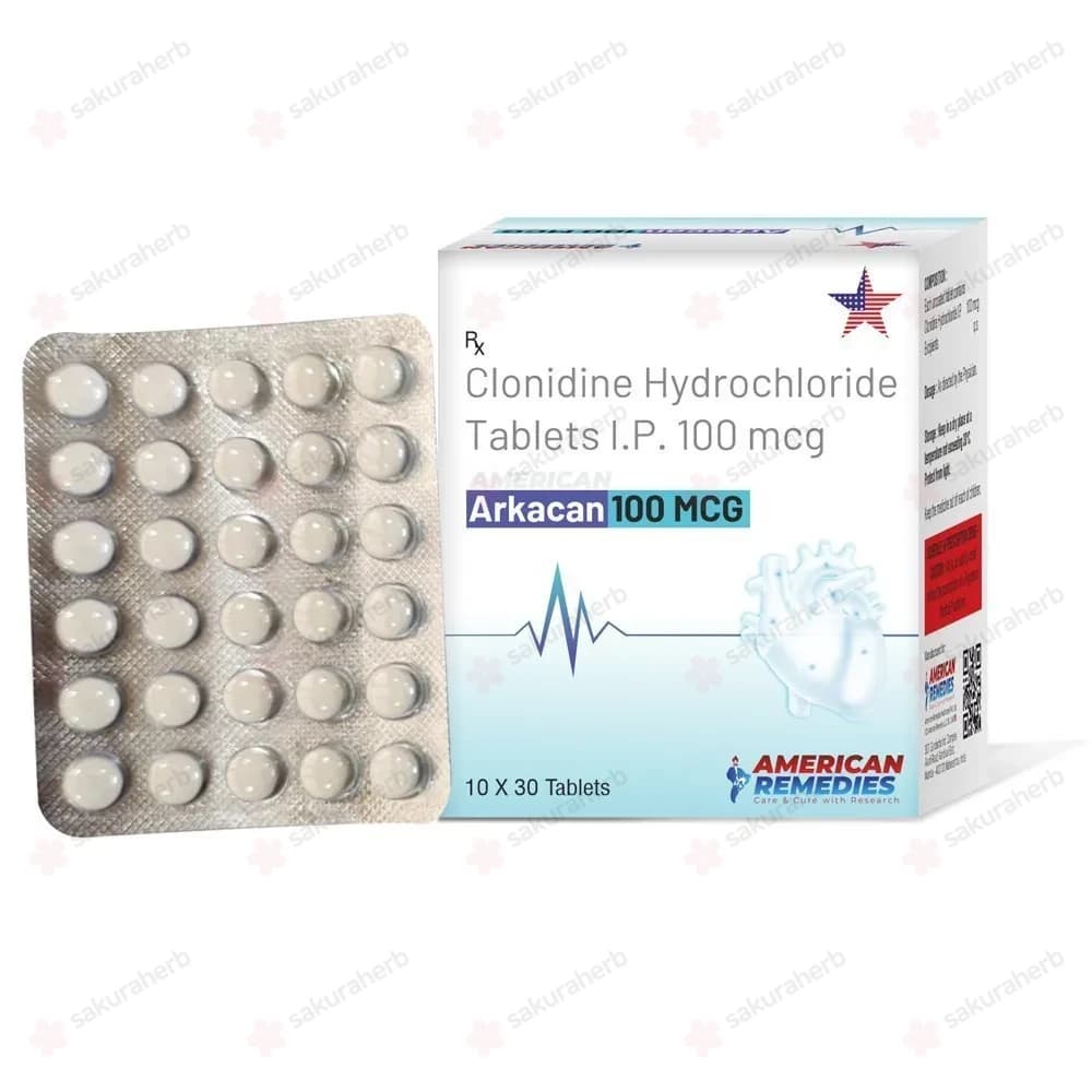 아르카칸 100MCG ( 클로니딘 염산염 Clonidine HCl 100mcg )