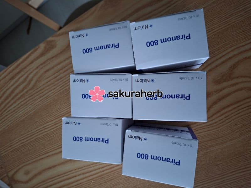 후기 - Piranom 800mg 100Tab Box