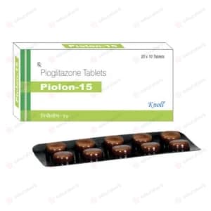 액토스정 피오글리타존 piolon 15mg