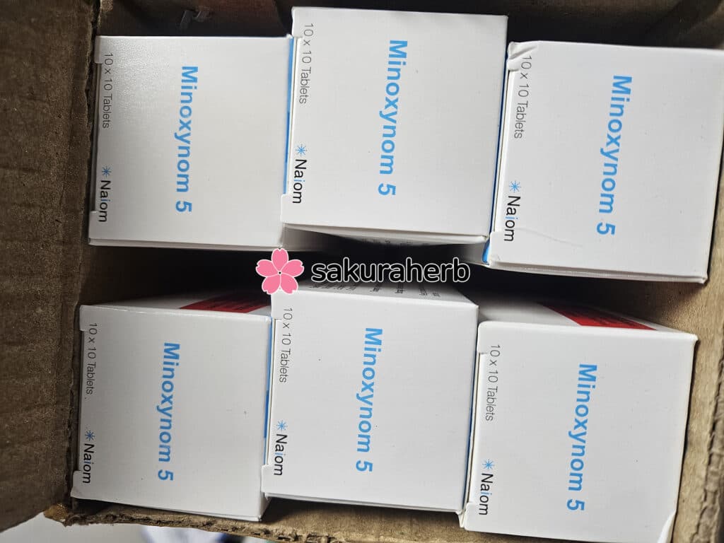 후기 - Minoxynom 5mg 100Tab Box
